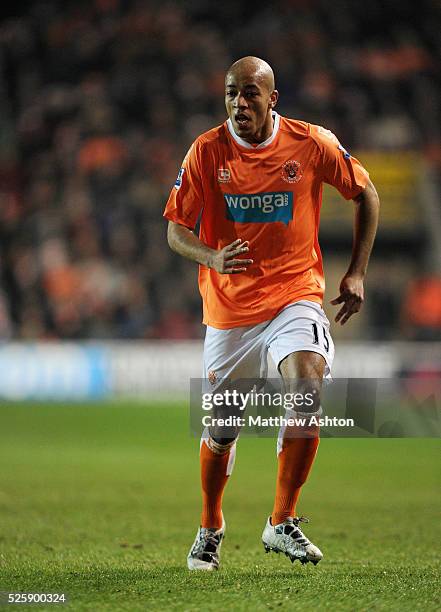 Alex John-Baptiste of Blackpool