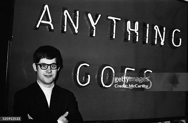 British theatrical producer Cameron Mackintosh whose show 'Anything Goes' has been cancelled after just two weeks, London, 2nd December 1969.