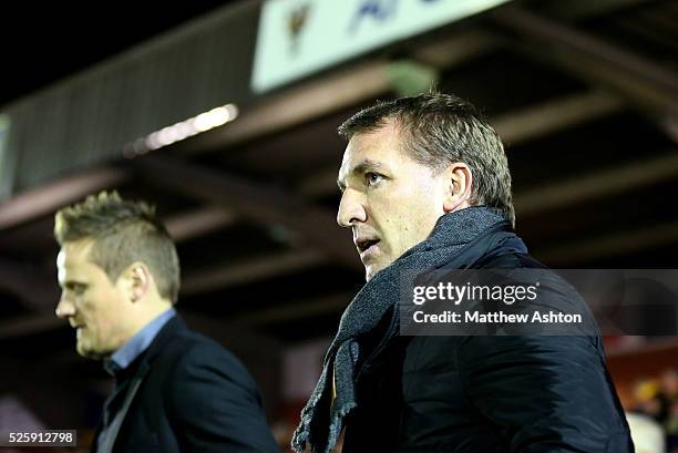 Brendan Rodgers manager / head coach of Liverpool