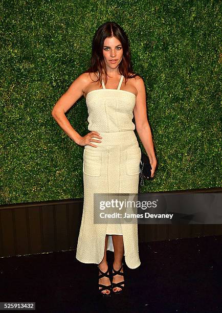 Julia Restoin Roitfeld attends the 11th Annual Chanel Tribeca Film Festival Artists Dinner at Balthazar on April 18, 2016 in New York City.