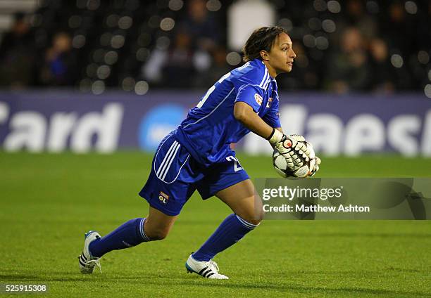 Sarah Bouhaddi of Olympique Lyonnais