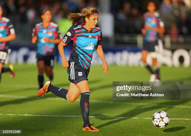 Louisa Necib of Olympique Lyonnais