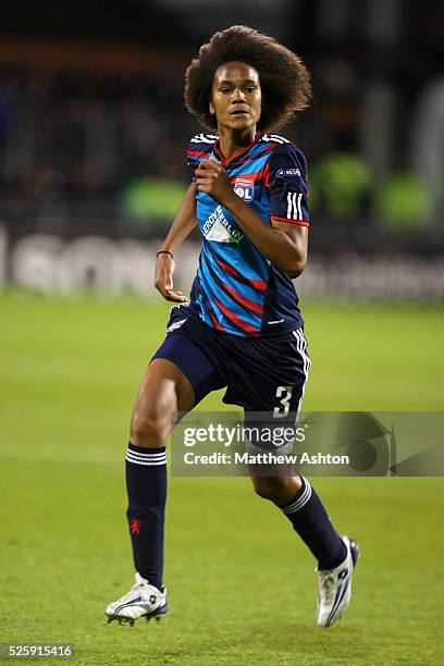 Wendie Renard of Olympique Lyonnais