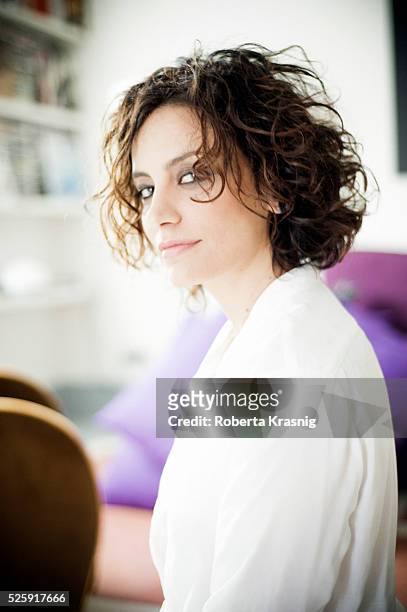 Actress Flora Canto is photographed for Self Assignment on June 08. 2012 in Rome, Italy.