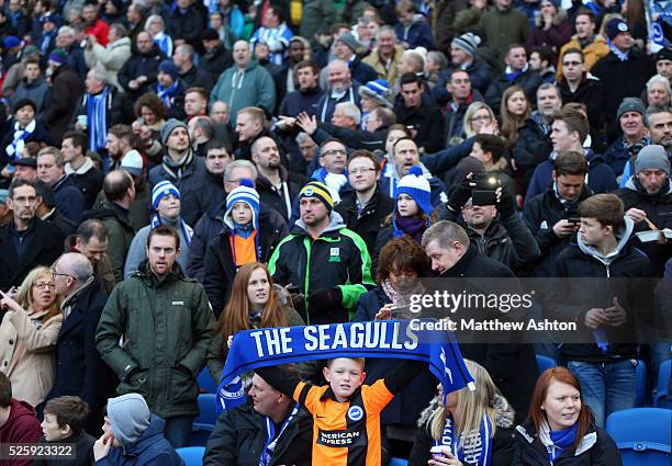 Fans of Brighton & Hove Albion