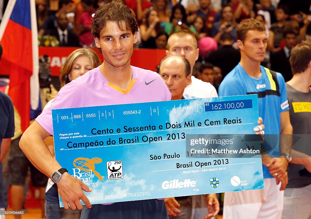 Tennis - Brasil Open 2013 - Rafael Nadal