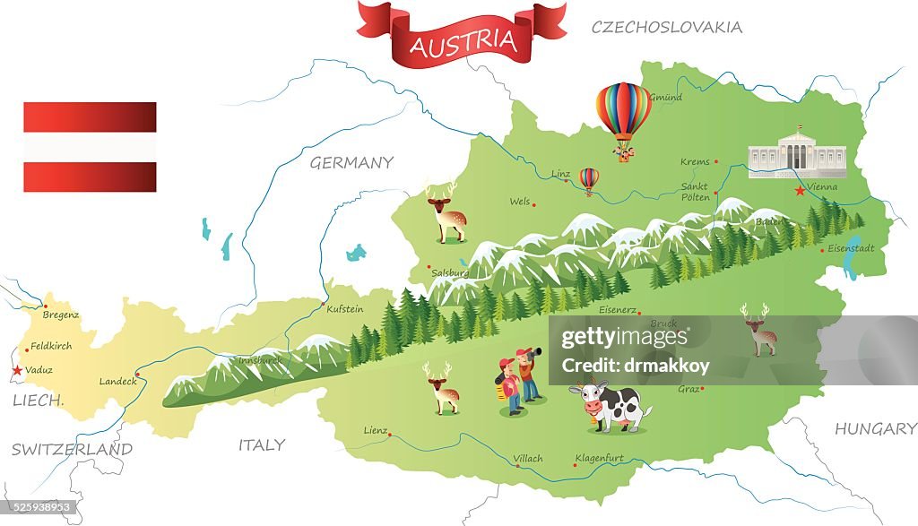Austria map