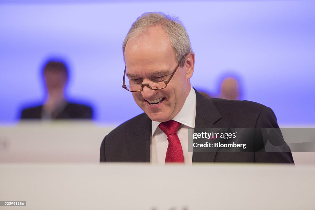 Merck KGaA Chief Executive Officer Karl-Ludwig Kley Attends Annual General Meeting