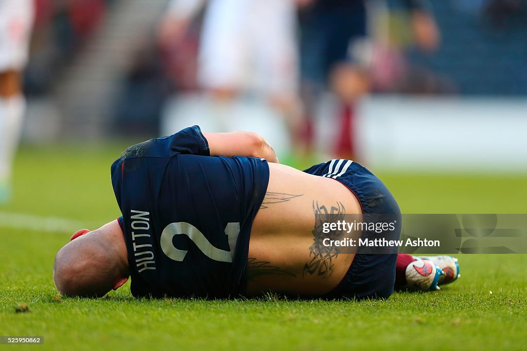 SOCCER : UEFA European Championship Qualifier - Group D - Scotland v Gibraltar