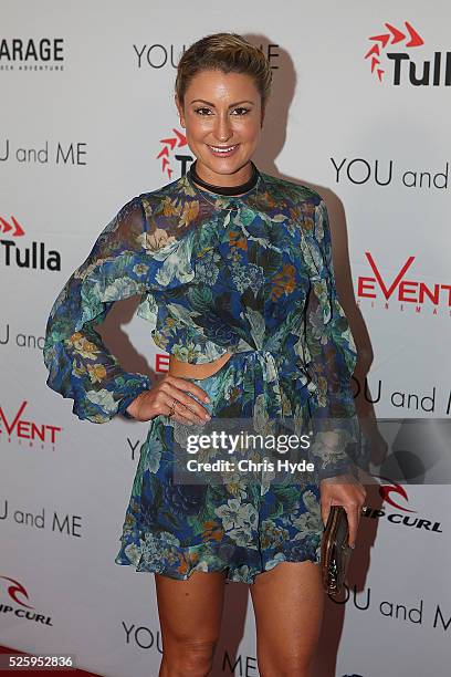 Liz Cantor arrives ahead of Gold Coast premiere of 'YOU and ME' at Event Cinemas Pacific Fair on April 29, 2016 in Gold Coast, Australia.