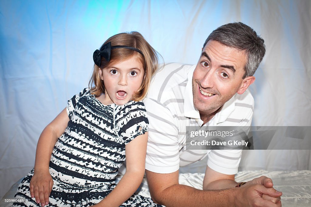 Portrait of a Father and Daughter