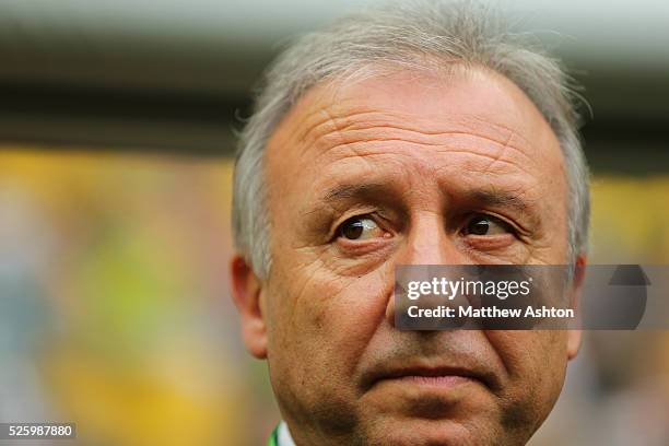 Alberto Zaccheroni the head coach / manager of Japan