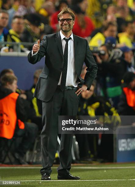 Jurgen Klopp the head coach / manager of Borussia Dortmund