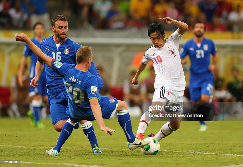 Soccer : FIFA 2013 Confederations Cup - Group A : Italy v Japan