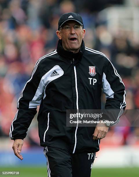 Tony Pulis head coach / manager of Stoke City