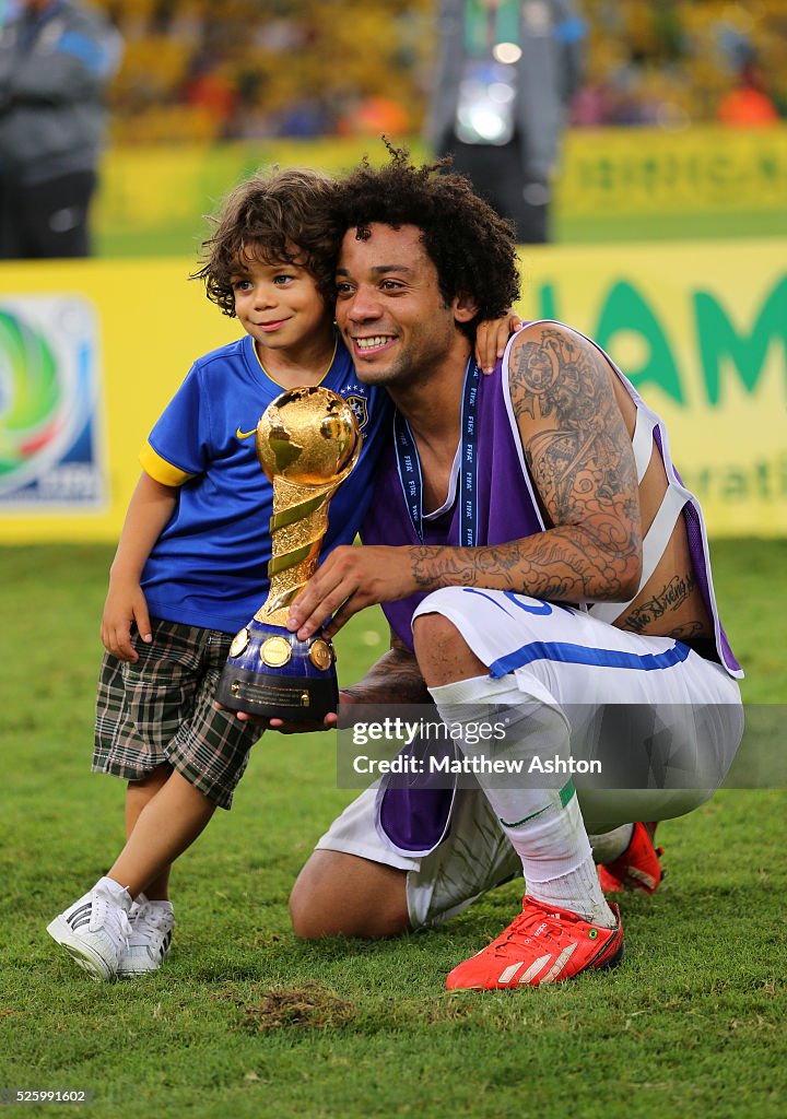 Soccer : FIFA 2013 Confederations Cup - Final - Brazil v Spain