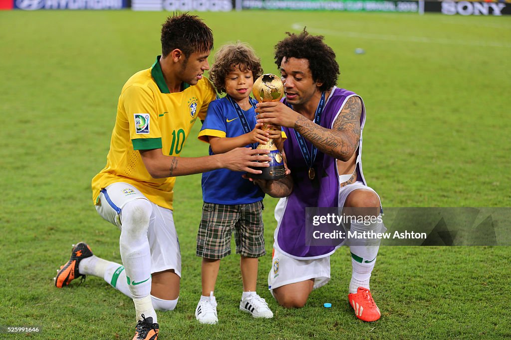 Soccer : FIFA 2013 Confederations Cup - Final - Brazil v Spain
