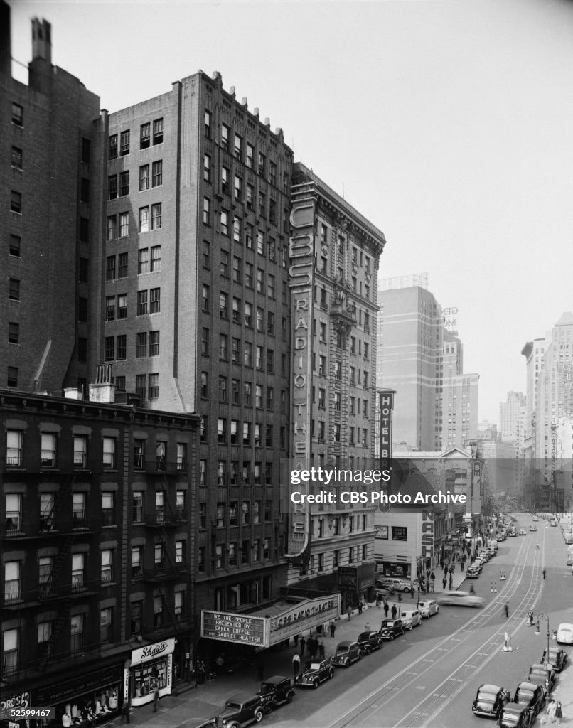 Exterior Of The CBS Radio Theatre