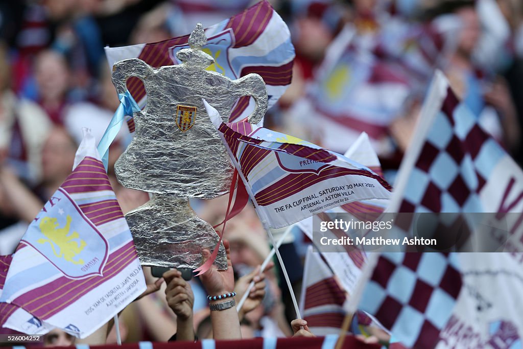 SOCCER : FA Cup Final 2015 - Arsenal v Aston Villa