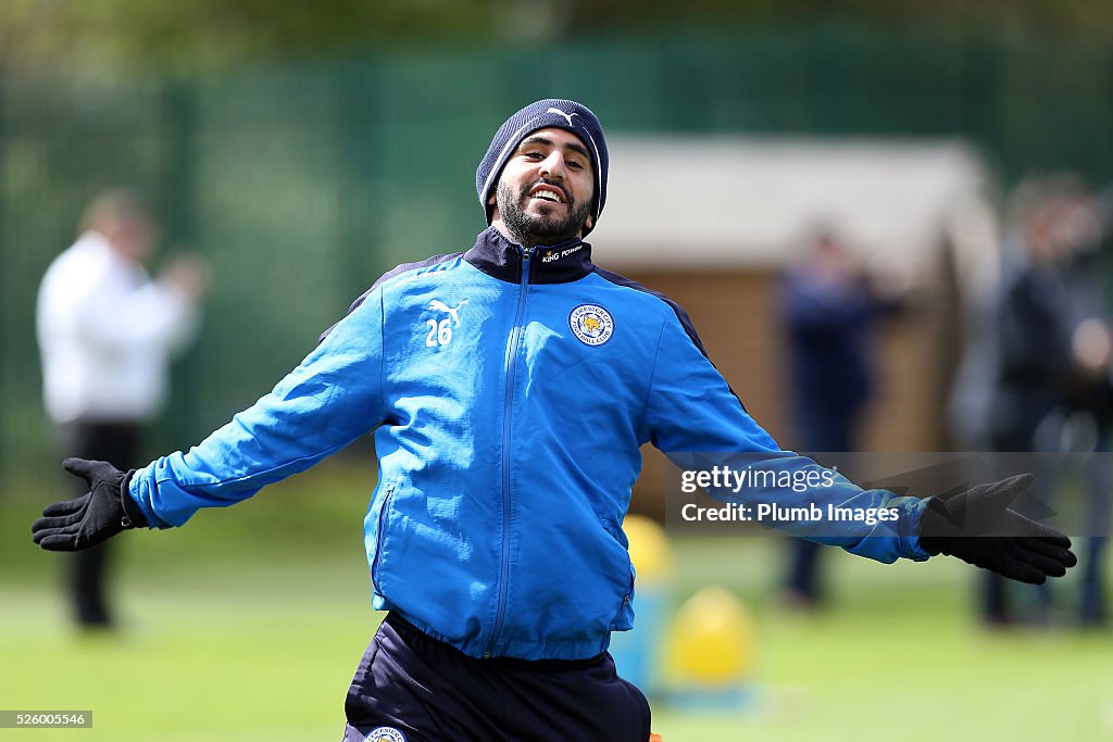 Leicester City Training and Press Conference