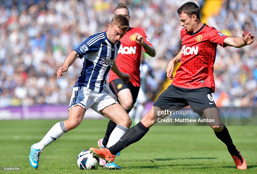 Soccer : Barclays Premier League - West Bromwich Albion v Manchester United Sir Alex Ferguson last game Sir Alex Ferguso