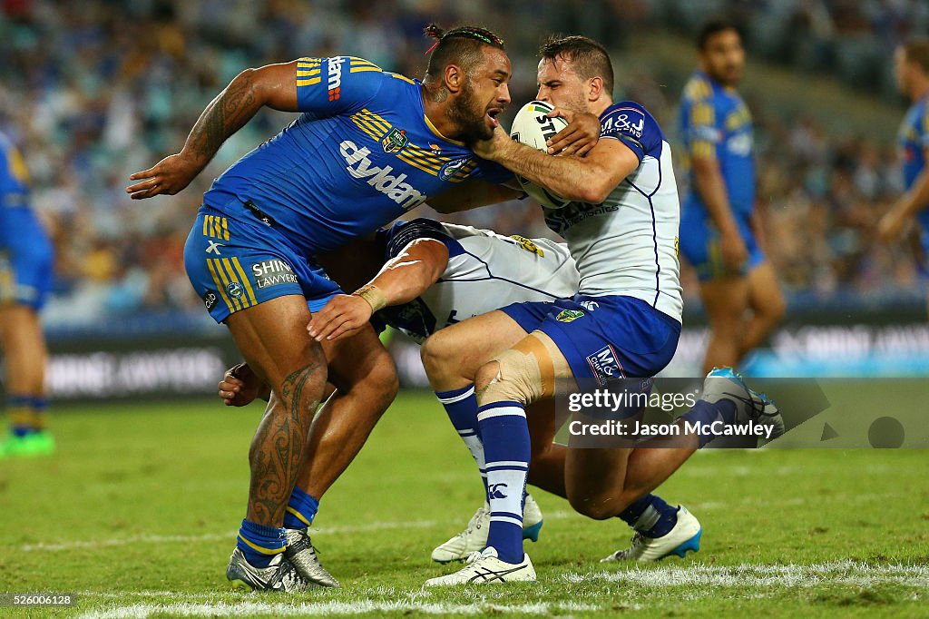 NRL Rd 9 - Eels v Bulldogs