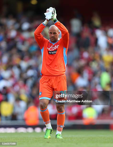 Pepe Reina of Napoli