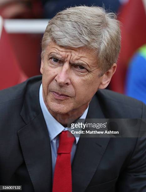 Arsene Wenger manager / head coach of Arsenal