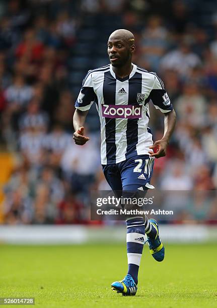 Youssouf Mulumbu of West Bromwich Albion