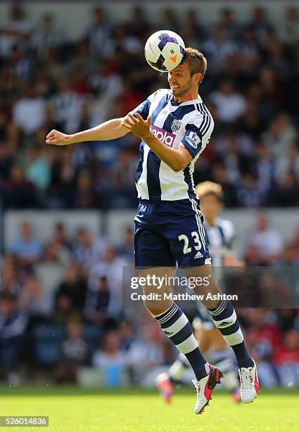 Gareth McAuley of West Bromwich Albion