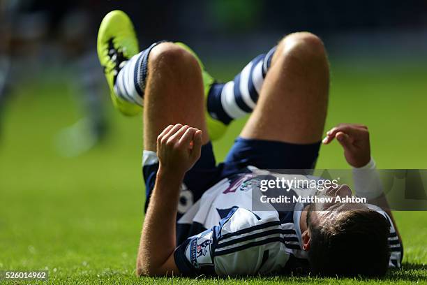 Shane Long of West Bromwich Albion