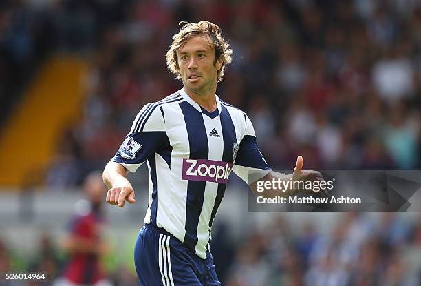 Diego Lugano of West Bromwich Albion