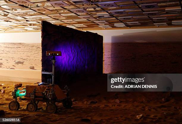 Prototype Mock Mars Rover Simulated Space Environment Photos and Premium High Res Pictures ...