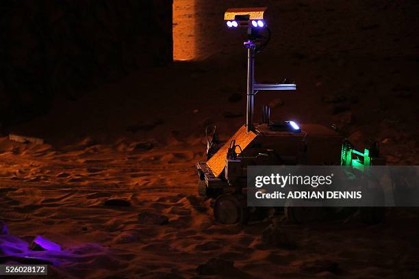 Prototype Mock Mars Rover Simulated Space Environment Photos and Premium High Res Pictures ...