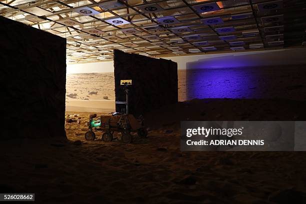 Prototype Mock Mars Rover Simulated Space Environment Photos and Premium High Res Pictures ...