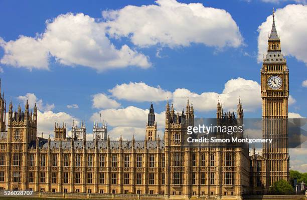 big ben & houses of parliament - uk parliament stock pictures, royalty-free photos & images
