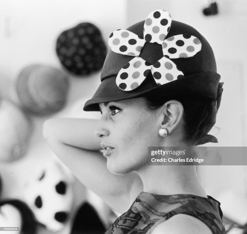 Flower Motif Hat