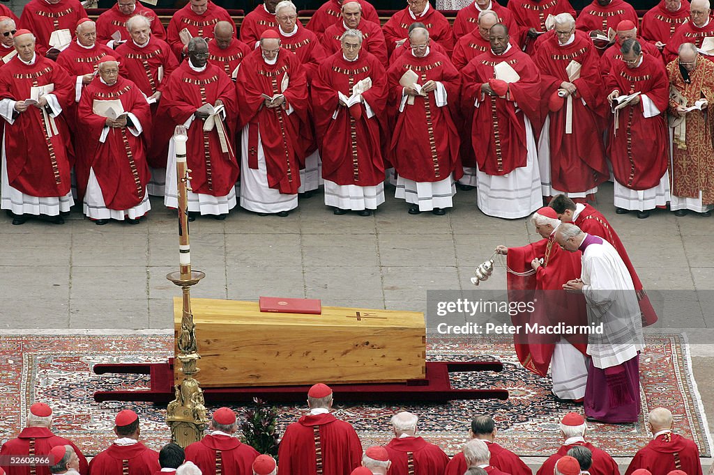 Funeral Held For Pope John Paul II