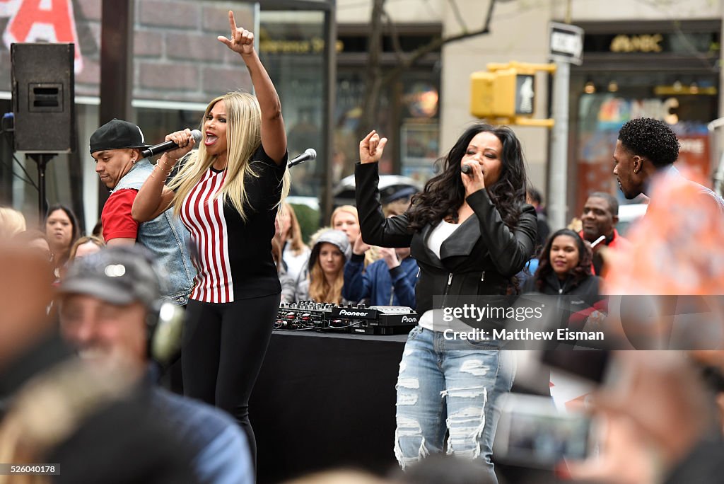 I Love The 90's Concert Tour Performs On NBC's "Today"