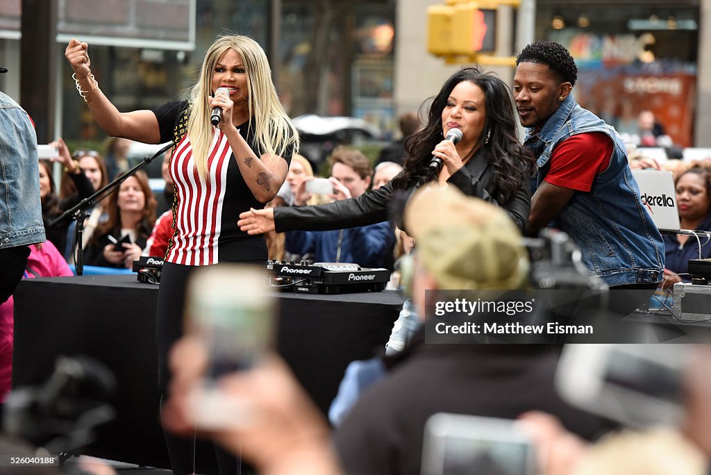 I Love The 90's Concert Tour Performs On NBC's "Today"