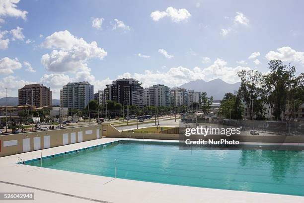 Rio de Janeiro, Brazil, 17 February 2016: In Rio de Janeiro, some facilities that will be used during the Olympic Games Rio 2016 are ready for use....
