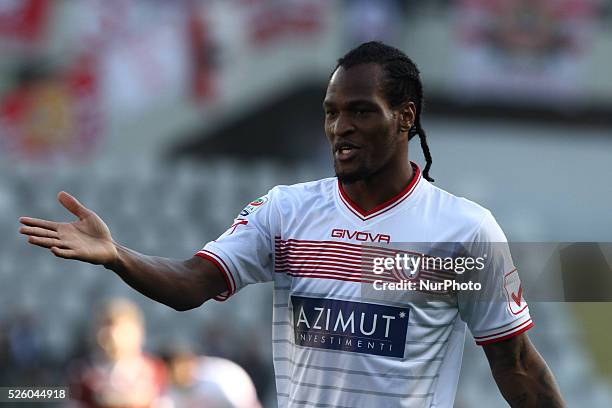 Carpi forward Jerry Uche Mbakogu during the Serie A football match n.26 TORINO - CARPI on 21/02/16 at the Stadio Olimpico in Turin, Italy. Copyright...