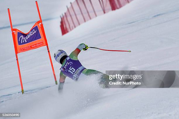 La Thuile-Valle D'Aosta 8th Ladies' downhill- on February , 2016.Miklos Edit -HUN-