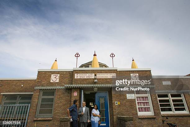 On Thursday July 16, 2015 about 100 people joined in the commemoration of the victims of flight MH17. The Shri Krishna Mandir Hindu tempel...