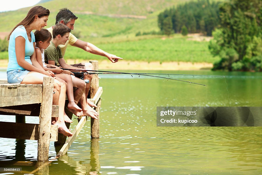 La pesca se trata de cómo abordar.