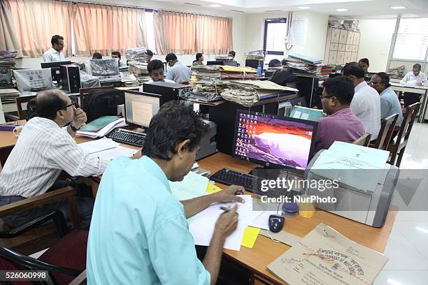 State Government Employees join office at State Secretariat office Nabannya During today West Bengal Pradesh Congress Call 12 hour Bengal Bandh and...