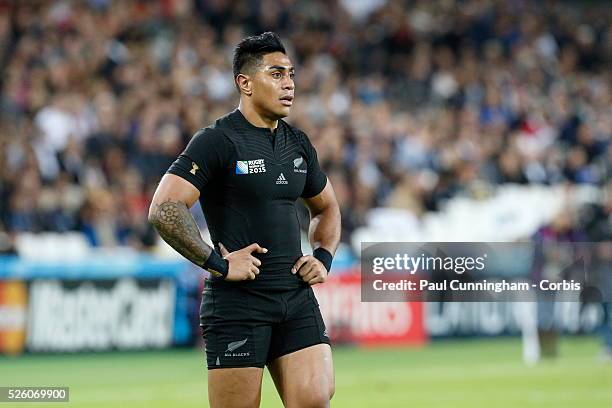 Malakai Fekitoa of the NZW All Blacks during the IRB RWC 2015 match between New Zealand All Blacks v Namibia- Pool C Match 12 at The Stadium, Queen...