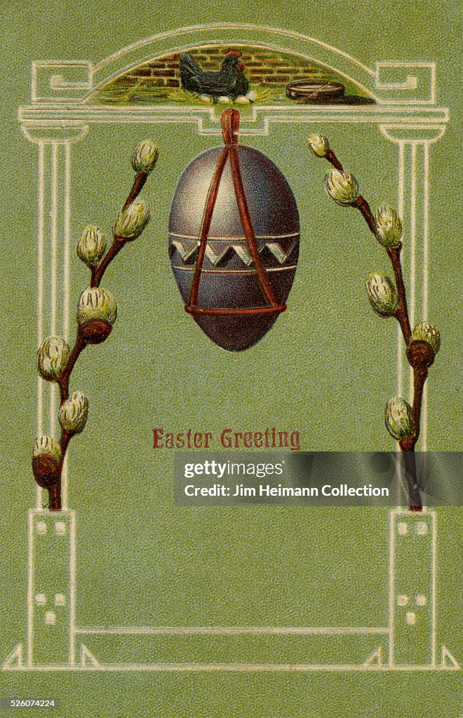 Easter postcard.