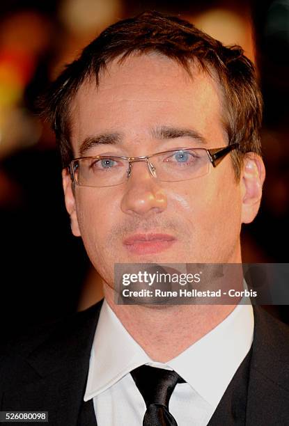 Matthew Mcfadyen attends the premiere of "Frost/Nixon" at The Times BFI London Film Festival at Odeon, Leicester Square.