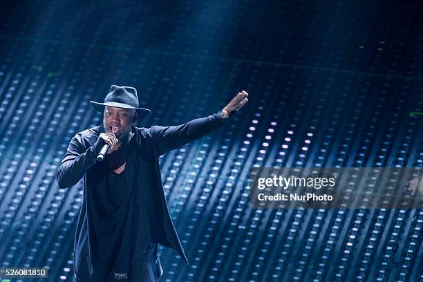 Willy William attends the closing night of 66th Festival di Sanremo 2016 at Teatro Ariston on February 13, 2016 in Sanremo, Italy.